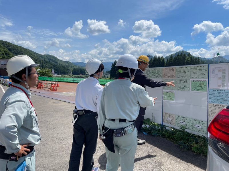 阿賀町にある白川大橋の現場を特別に見せていただきました！